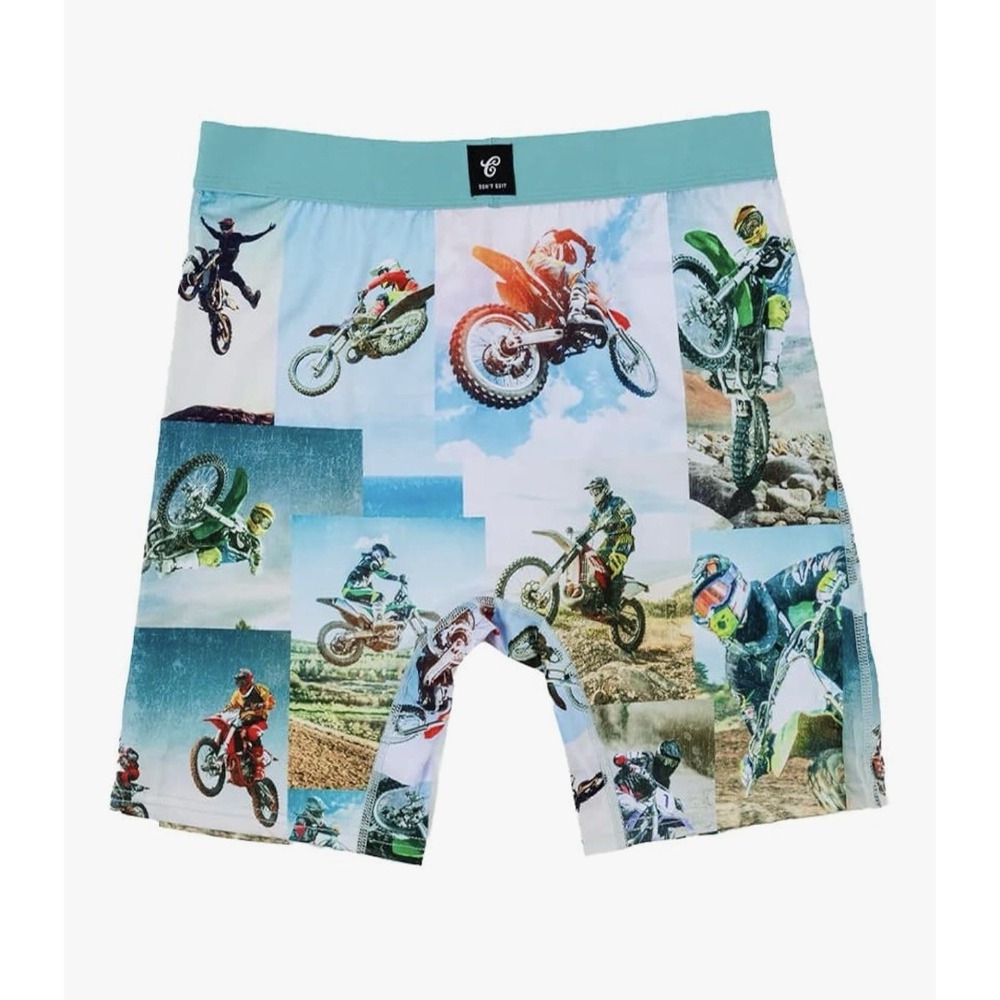 Men's Contenders Ride Control Boxer Briefs - Size L - Tyler D Moto NWT - Picture 2 of 4